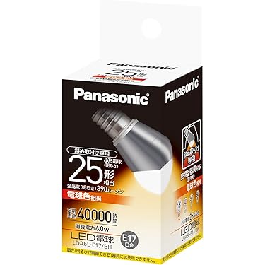 【新品】Panasonic LED電球 斜め取付け専用 25形（6個） 715x+DoxeqL._AC_UL375_SR375,